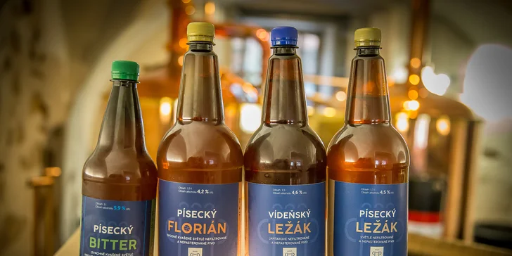 A pivo si odnesete i s sebou domů – konkrétně 6 litrů.