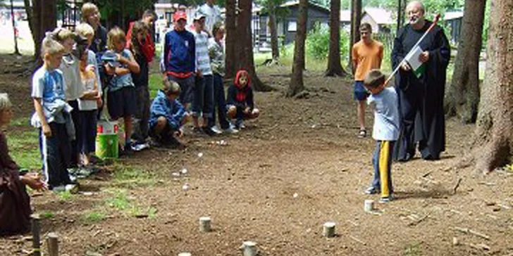 Letní tábor pro odvážné dobrodruhy ve stylu pevnosti Boyard