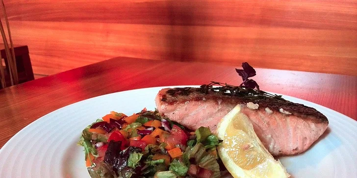 Letní lososové menu v Tulip Restaurantu