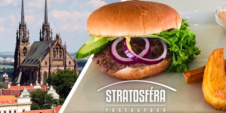Hovězí Baby Burgery a zlatavé hranolky s dresingem