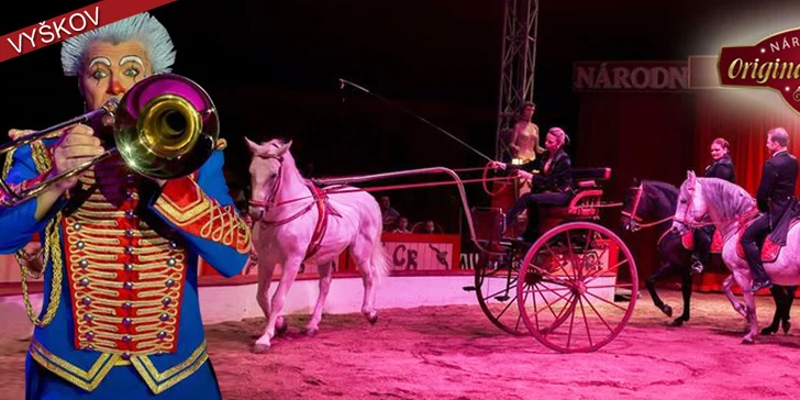 Vstupenky do Národního Cirkusu Originál Berousek