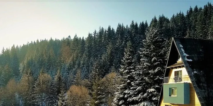Budete tady mít opravdu klid – vila je na samotě v přírodě. 