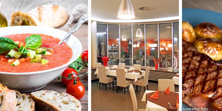 4chodové degustační menu v restaurantu Indigo pro 2 osoby
