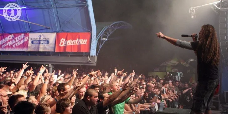 Vstupenka na koncert kapel Mig 21, Wohnout a Band-a-SKA