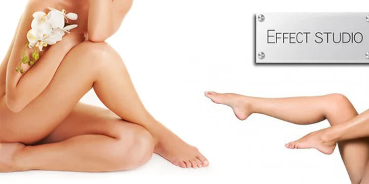5× trvalá epilace lýtek nebo intimních partií (brazil)