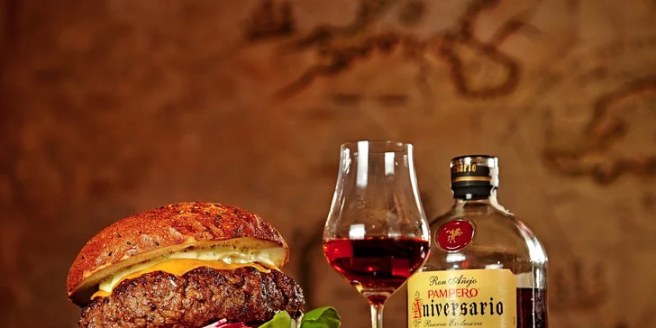 Hovězí burger se steakovými hranolkami v El Burger