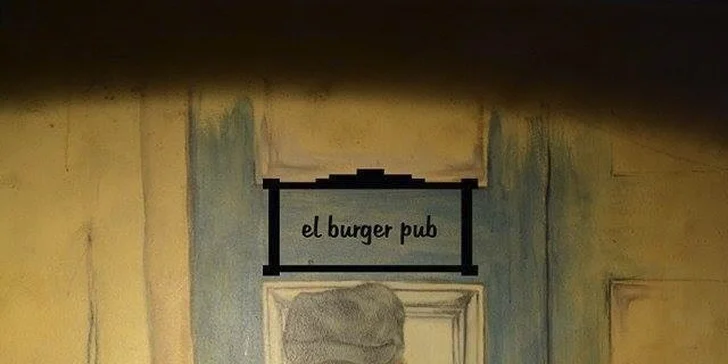Hovězí burger se steakovými hranolkami v El Burger