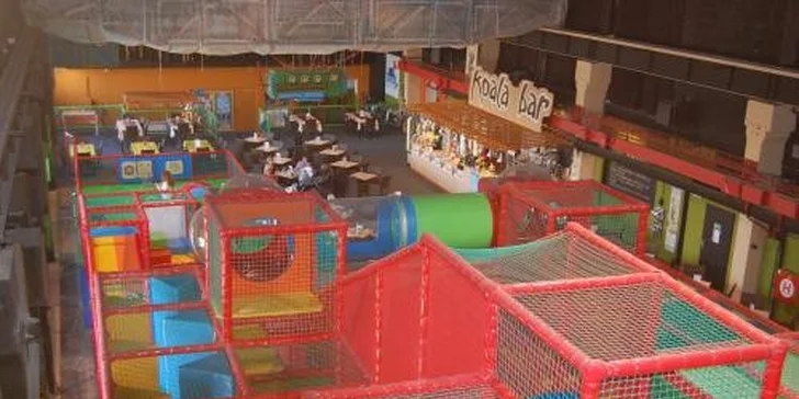 Vstup do rodinného zábavního centra Koala Café včetně nápoje