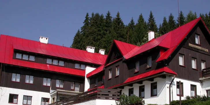 Pobyt s polopenzí pro dva ve Velké Úpě v Krkonoších