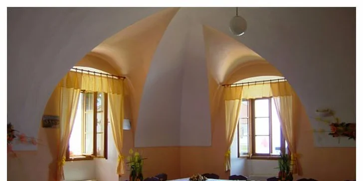 Romantický pobyt na 1 nebo 2 noci v barokním statku Benice