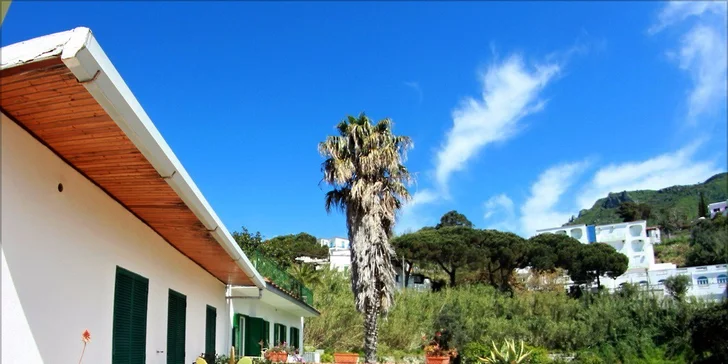 8 prosluněných dní na italském ostrově Ischia s polopenzí
