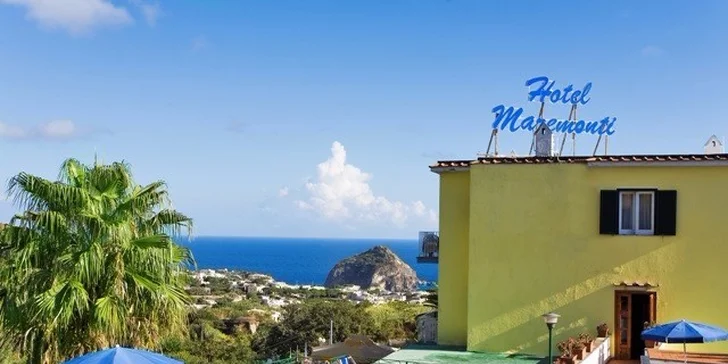 8 prosluněných dní na italském ostrově Ischia s polopenzí