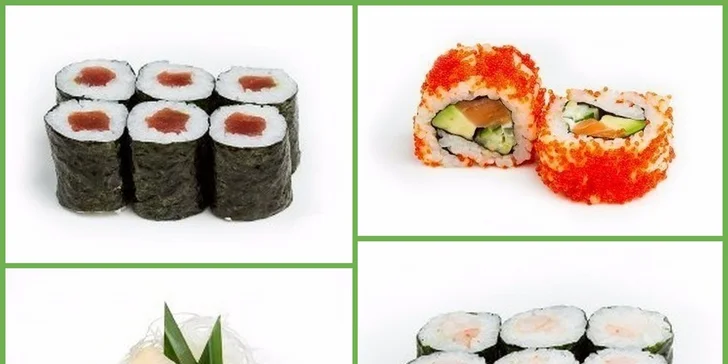 Sushi menu pro 2 osoby v japonské restauraci Sasori