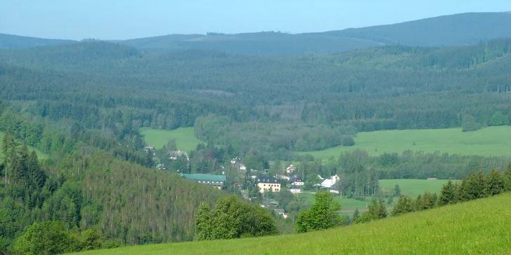 Až 5 dní v rodinném hotelu u Andělské Hory v Jeseníkách