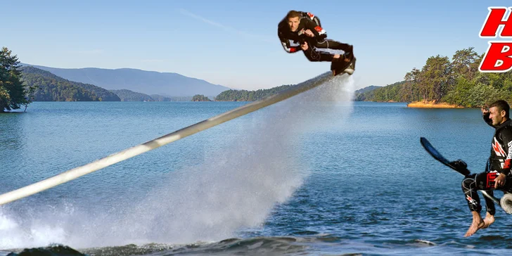 Úžasné lety na Hoverboardu pro 1 osobu (25 min.)
