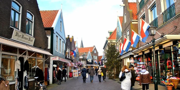 Amsterdam, rybářská vesnička Volendam a větrné mlýny