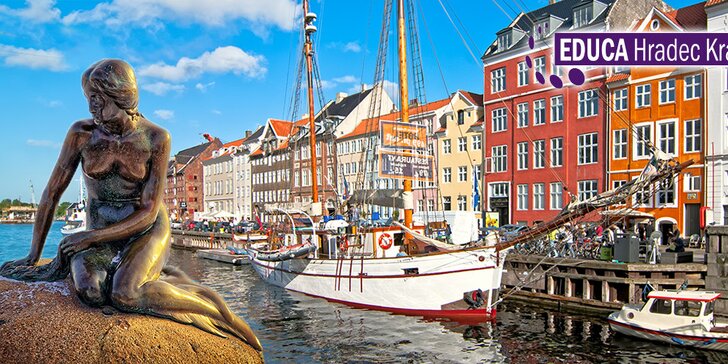 1 den v Kodani – pohádkovém městě H. Ch. Andersena