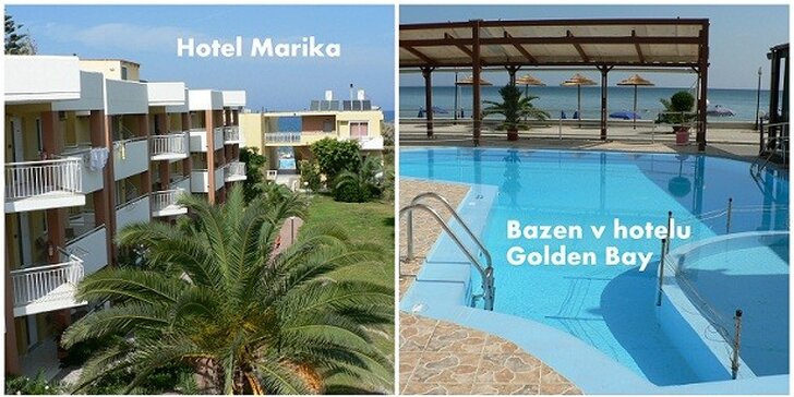 Letecký zájezd na Krétu, skvělých 11-12 dní u moře. Pohodlné ubytování v 3* hotelech, delegát a možnost polopenze či all inclusive.