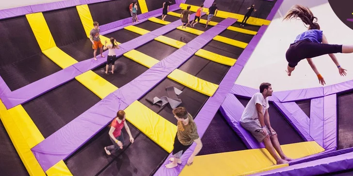 60 minut na trampolínách v Jumpparku - buďte fit a štíhlejší