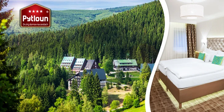 Aktivní dovolená pro dva v KRNAPu s ubytováním ve 4* hotelu