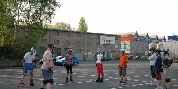 Odpolední kurz inline bruslení – a budete jezdit jak draci!