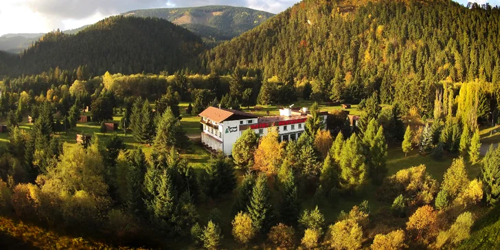 Relax pro páry i rodiny v klidném prostředí Liptova v Hotelu Borová Sihoť**