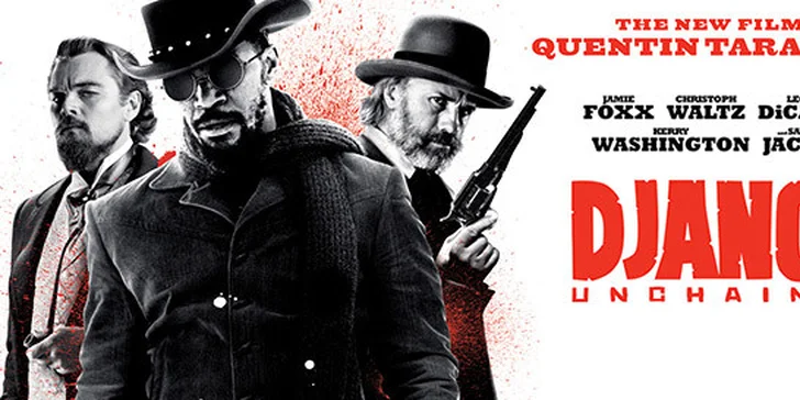 2 lístky na filmový trhák Nespoutaný Django