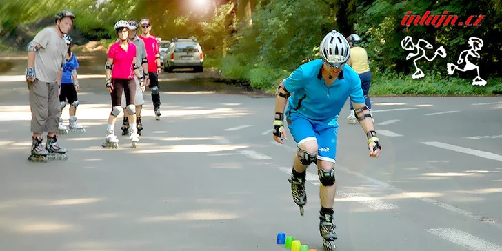 Odpolední kurz inline bruslení – a budete jezdit jak draci!