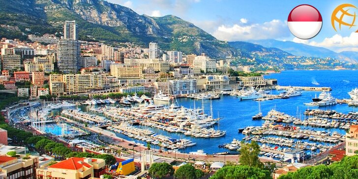 Prázdninový výlet do Monaka s dopravou tam i zpět
