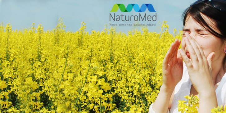 Léto bez pylové a sluneční alergie - Samostatné testování 90 nejběžnějších alergenů, konzultace