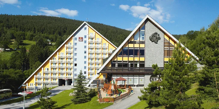 Čtyřhvězdičkový komfort s wellness ve Špindlu