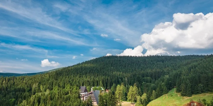 Aktivní dovolená pro dva v KRNAPu s ubytováním ve 4* hotelu