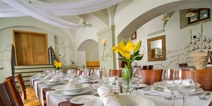 Romantická noc v Zámeckém Hotelu Ctěnice****