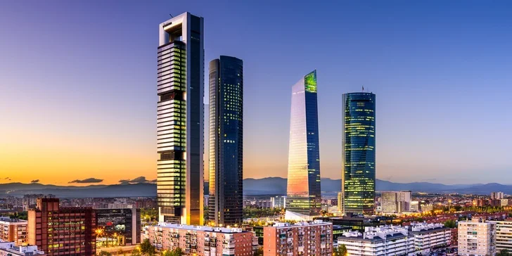 Čtyřdenní letecký zájezd do Madridu se snídaní i průvodcem