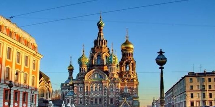 5denní zájezd do Petrohradu včetně ubytování a exkurze