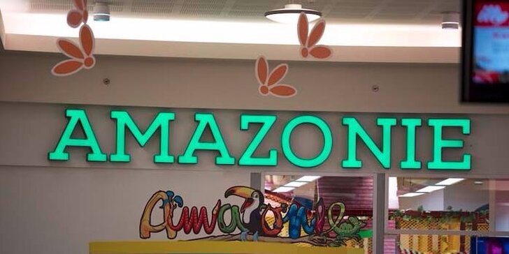 Vstupenky do dětského zábavního centra Amazonie