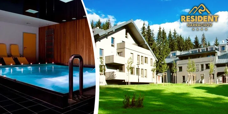 Luxusní prázdninový All Inclusive wellness v Harrachově