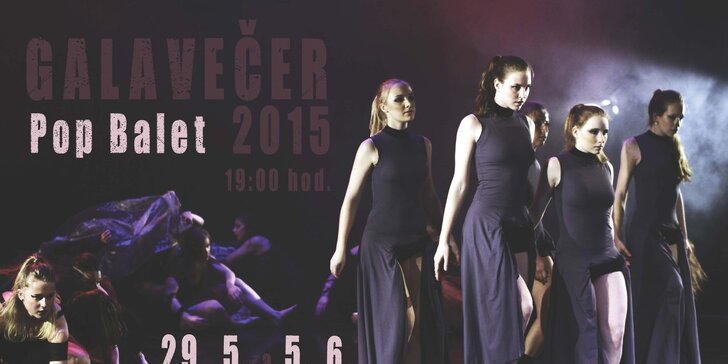Pop Balet 2015 - prezentační galavečer