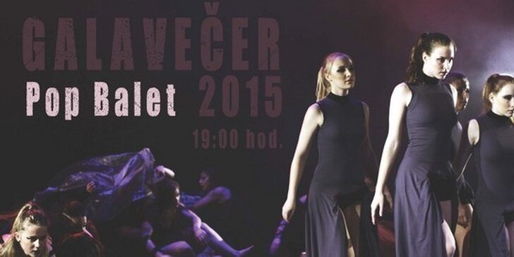 Pop Balet 2015 - prezentační galavečer