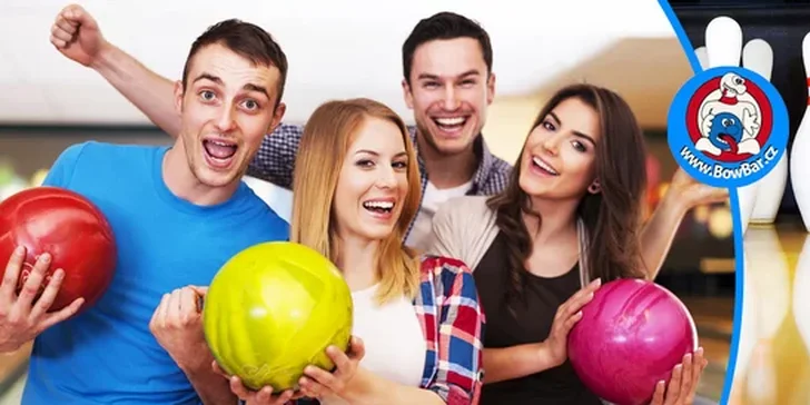 Pronájem bowlingové dráhy na 60 min až pro 6 hráčů