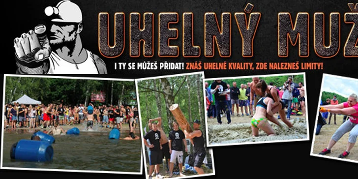 Registrace na závod Uhelný muž - 20.6. 2015