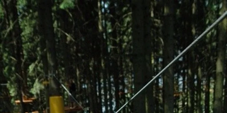 Vstupy do lanového Adventure Parku na Lipně pro dospělé i děti