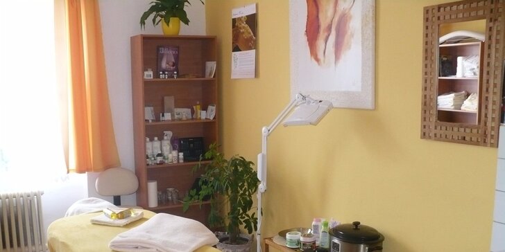 Relaxační masáže v beauty studiu Oliva v centru Pardubic