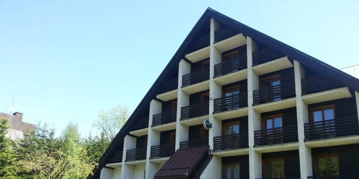 Dovolená v Krkonoších pro 4člennou rodinu s jídlem i animacemi
