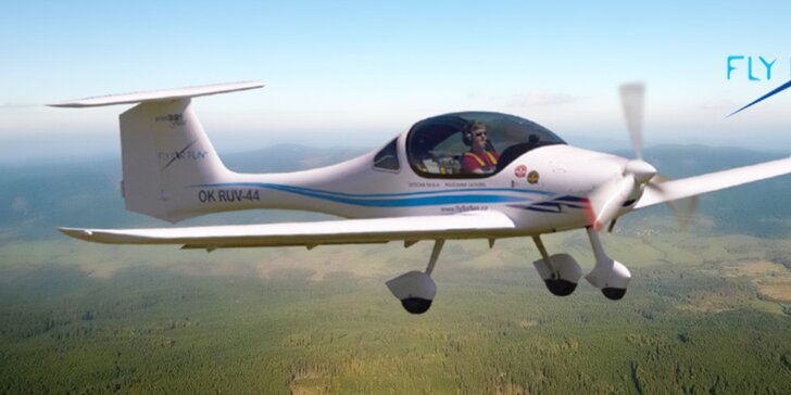 Pilotování letadla Zephyr 2000, Cessny či DA40 Diamond Star