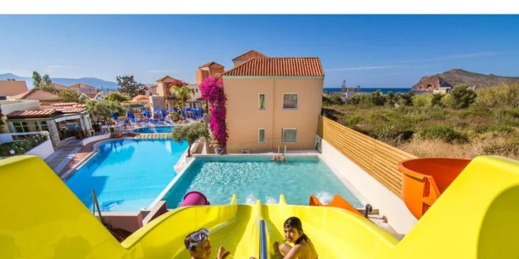Dětský aquapark je požehnáním pro malé vodní živly.