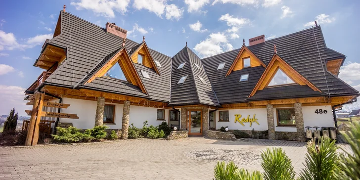 Jedinečná horská atmosféra pri Zakopanom: raňajky, wellness aj zľavy do aquaparkov
