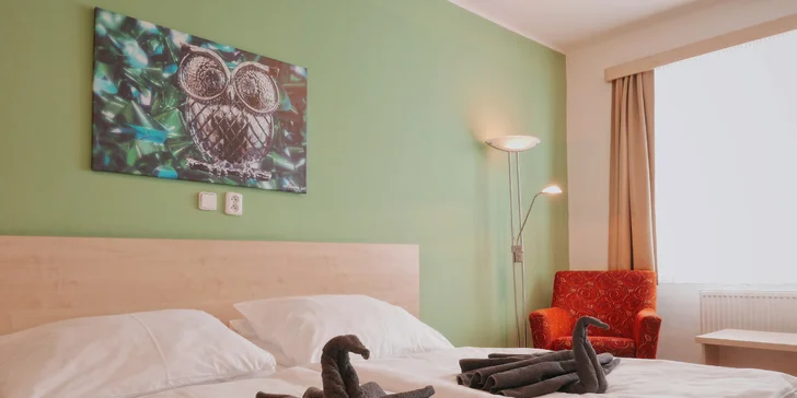 Připravený je pro vás dvoulůžkový pokoj.