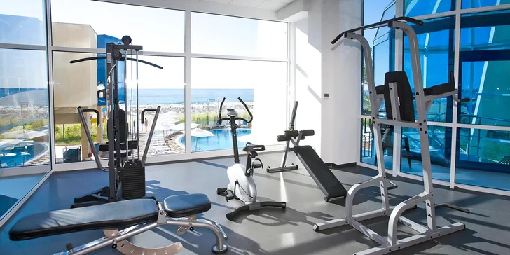 Pokud patříte mezi aktivní hosty, hotel disponuje moderně vybaveným fitness centrem.