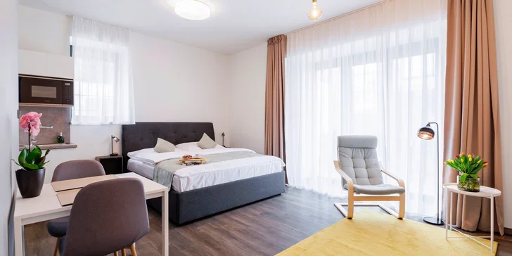 Luxusní apartmány v historickém podhradí v Mladé Boleslavi i se snídaní